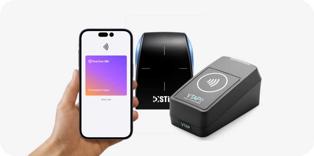 קורא NFC ארנק דיגיטלי TimeClock 365
